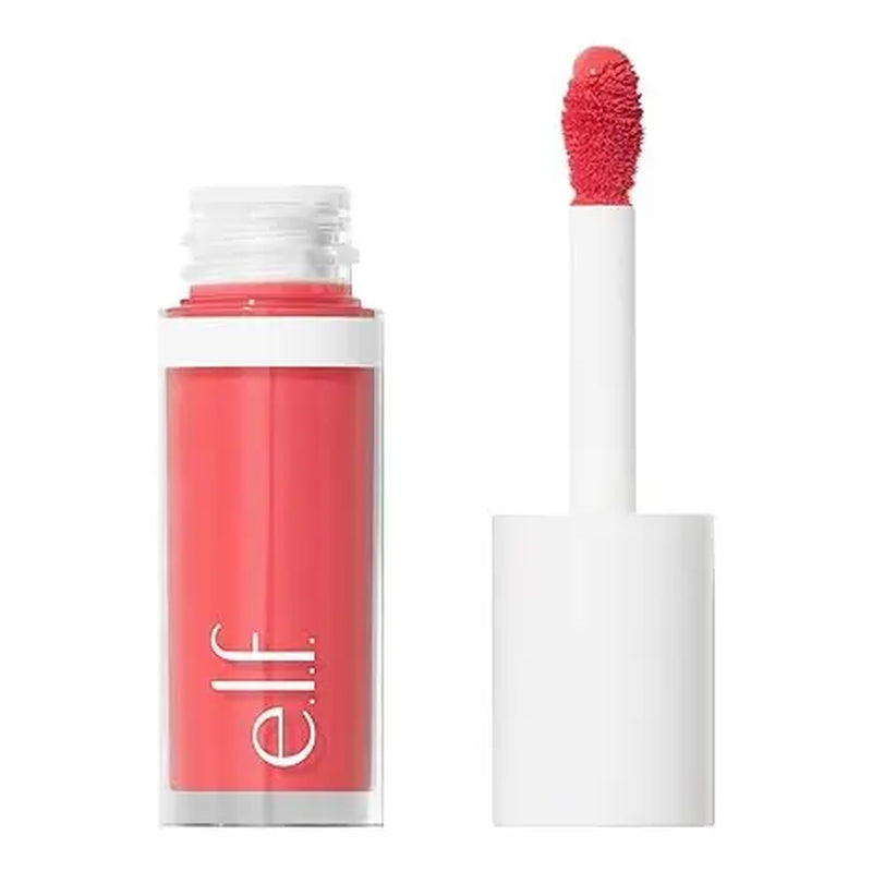 E.L.F. Camo Liquid Blush Cheeky Lychee Long-Lasting High-Pigment Color Soft Dewy Finish Vegan Cruelty-Free