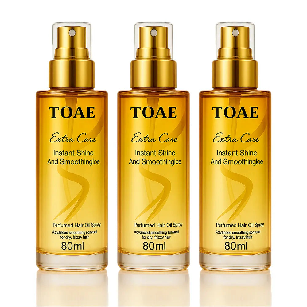 TOAE Hair Oil,Strong & Healthy Hair, Make Hair Longer Fuller Thicker, Split Ends & Dry Scalp Treatment ,Organic COCONUT Oil Vitamin E Nourish Scalpfor All Hair Types, Soothing, Moisturizing & Encouraging Longer, Healthier Hair-80Ml Haircare