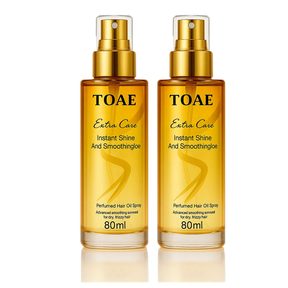 TOAE Hair Oil,Strong & Healthy Hair, Make Hair Longer Fuller Thicker, Split Ends & Dry Scalp Treatment ,Organic COCONUT Oil Vitamin E Nourish Scalpfor All Hair Types, Soothing, Moisturizing & Encouraging Longer, Healthier Hair-80Ml Haircare