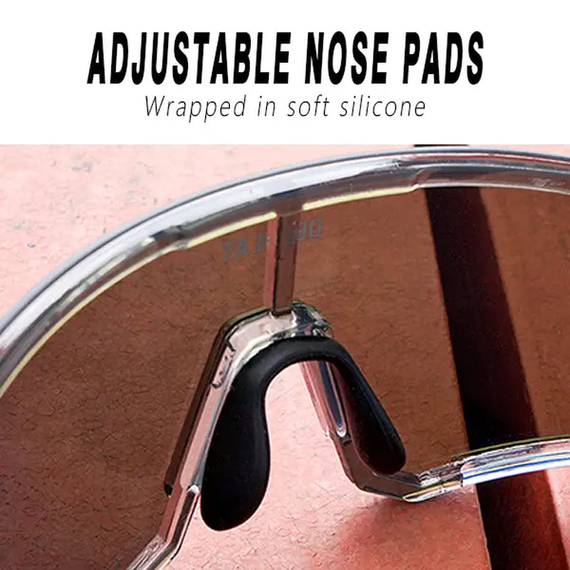 Professional Sports Sunglasses Cycling Glasses TR90 Colorful Driving Polarized Sunglasses Sun Protection