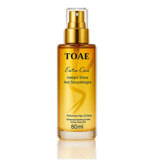 TOAE Hair Oil,Strong & Healthy Hair, Make Hair Longer Fuller Thicker, Split Ends & Dry Scalp Treatment ,Organic COCONUT Oil Vitamin E Nourish Scalpfor All Hair Types, Soothing, Moisturizing & Encouraging Longer, Healthier Hair-80Ml Haircare