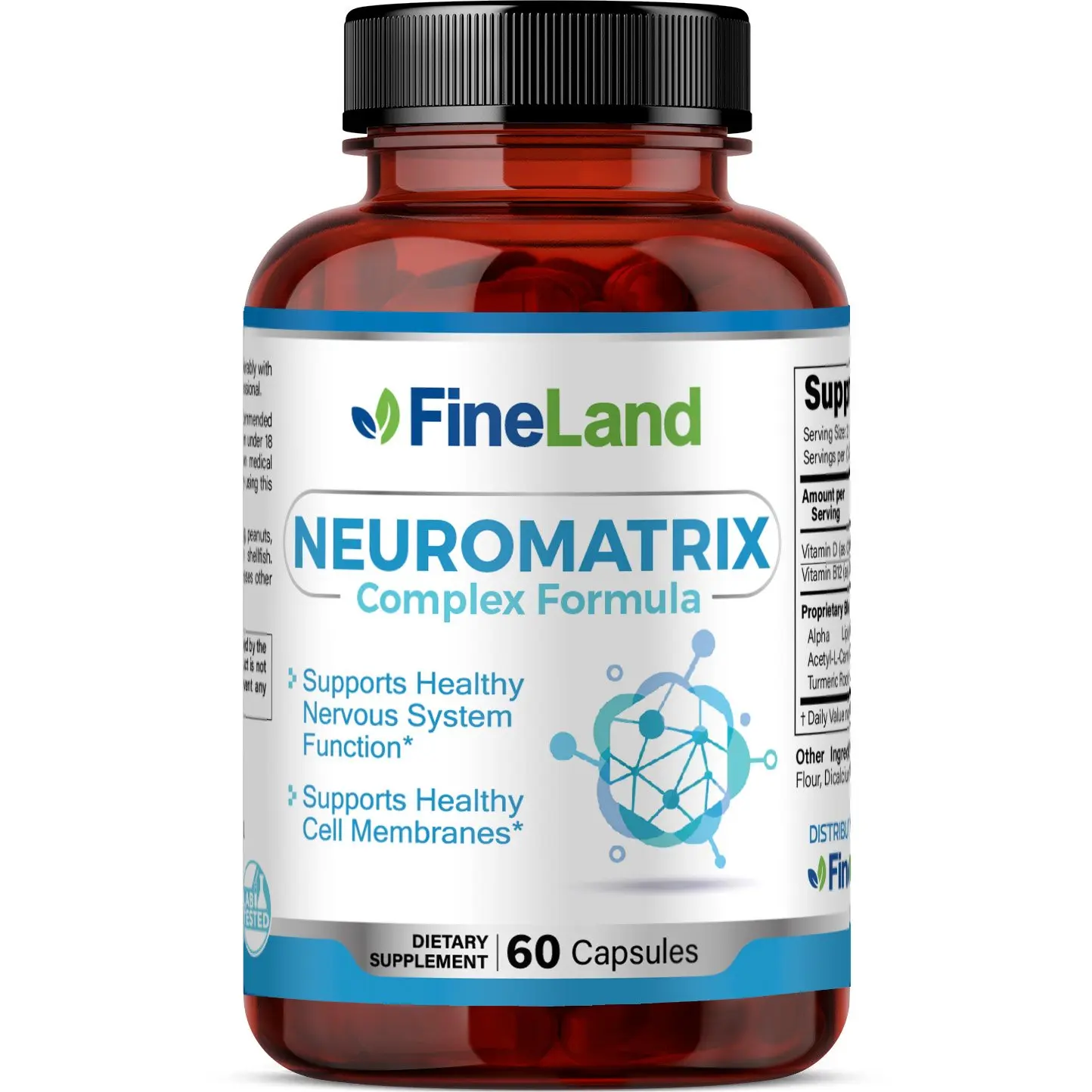 Fineland NEUROMATRIX Supports Healthy Nervous System Functions, Supports Healthy Cell Membranes Healthcare Vitamin