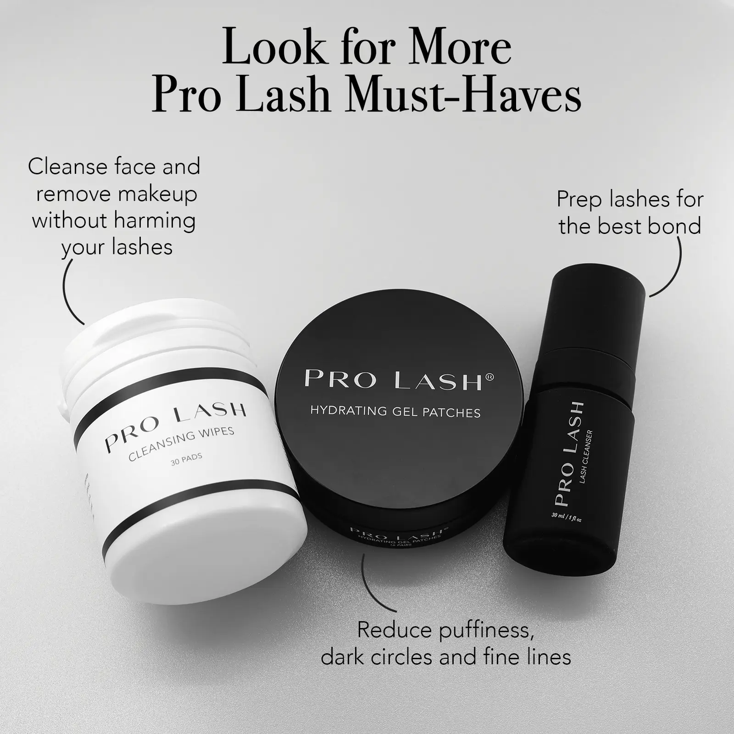 Pro Lash No. 10 Prowear/Softwear Professionally Styled Lash Clusters - Easiest to Apply Eyelash Cluster - 7-10 Day Eyelashes - Waterproof Lashes Clusters - 3 Sets - Volume Wispy No. 10 - Black