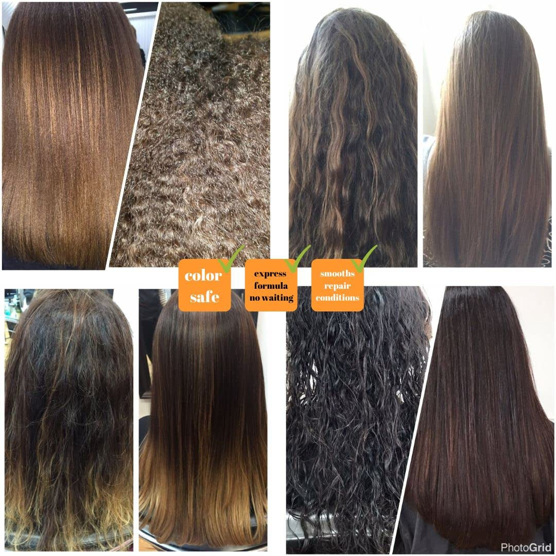 Brazilian Keratin Treatment Triple Bundle Hair Straightening Kerazon Buriti Liss