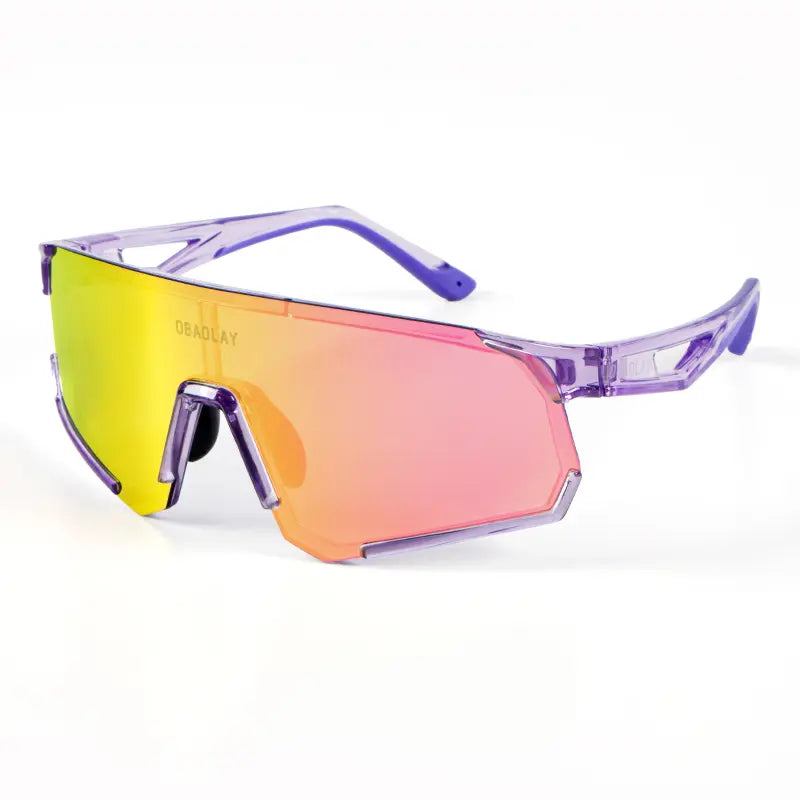 Professional Sports Sunglasses Cycling Glasses TR90 Colorful Driving Polarized Sunglasses Sun Protection