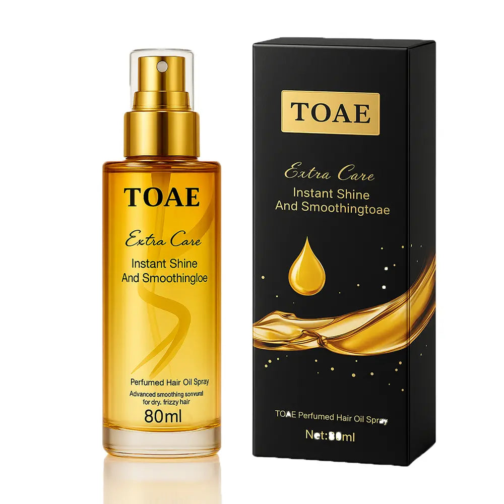 TOAE Hair Oil,Strong & Healthy Hair, Make Hair Longer Fuller Thicker, Split Ends & Dry Scalp Treatment ,Organic COCONUT Oil Vitamin E Nourish Scalpfor All Hair Types, Soothing, Moisturizing & Encouraging Longer, Healthier Hair-80Ml Haircare